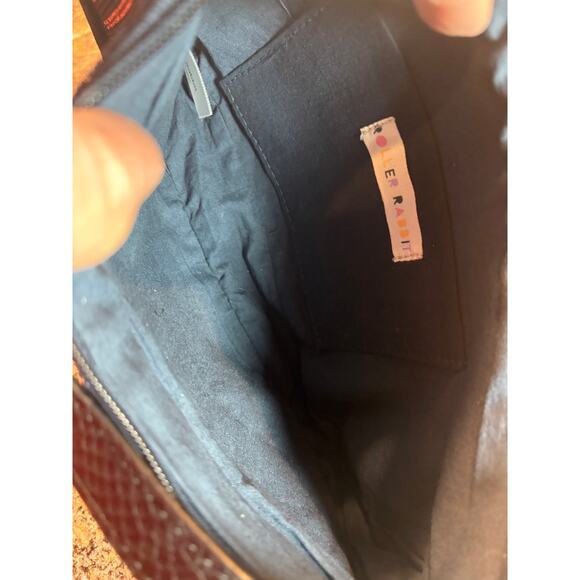 Roller Rabbit Navy Beaded Purse - Picture 11 of 14